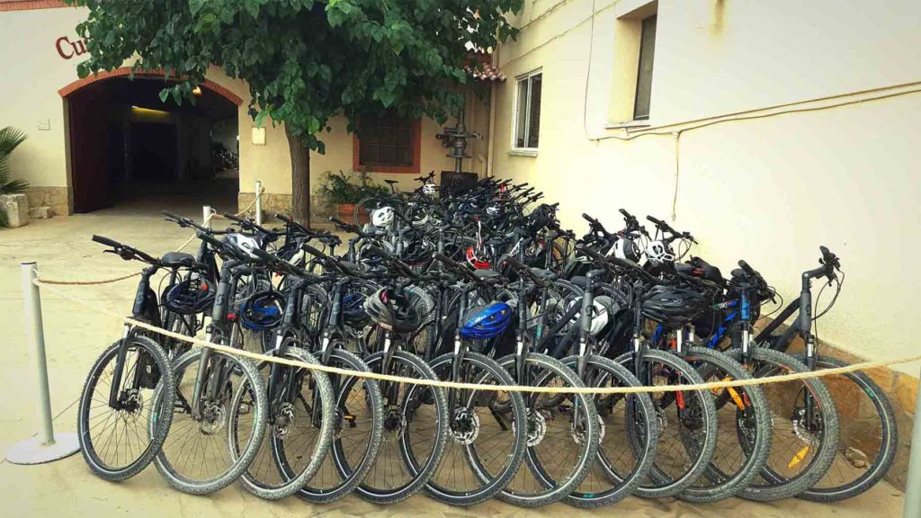 team building bike tour barcelona