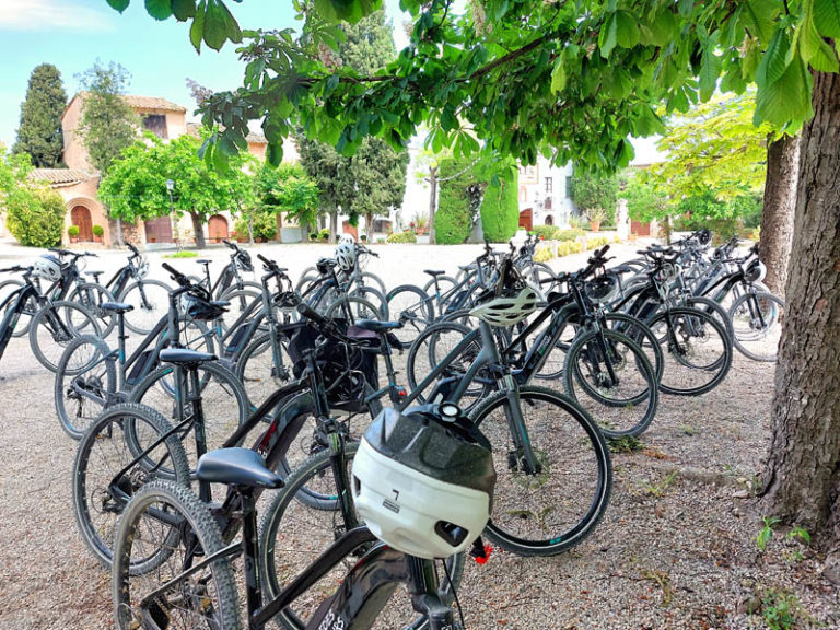 velo electrique tour penedes vignoble