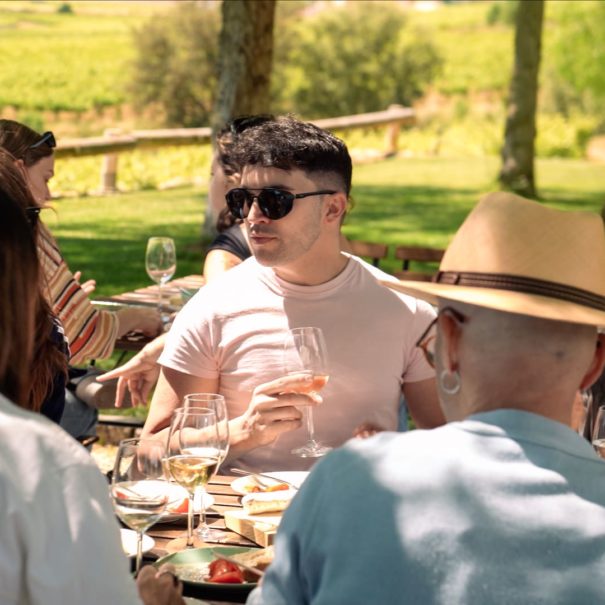 lunch in a winery from barcelona